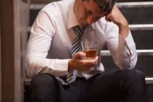 A man with alcohol rehab questions